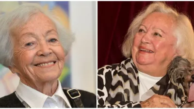 Eva Landlová (vľavo) a Maja Velšicová (vpravo).