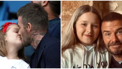 David Beckham s dcérou Harper.