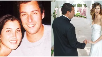 Adam Sandler a jeho manželka Jackie.