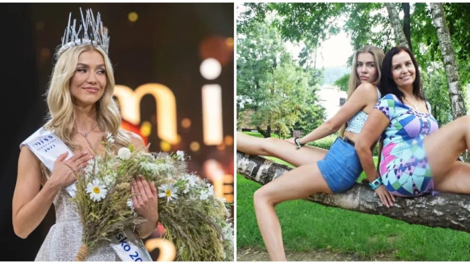 Miss Slovensko 2023 Daniela Vojtasová / S mamou Lenkou