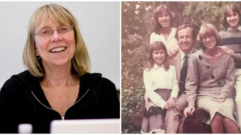 Esther Wojcicki s rodinou