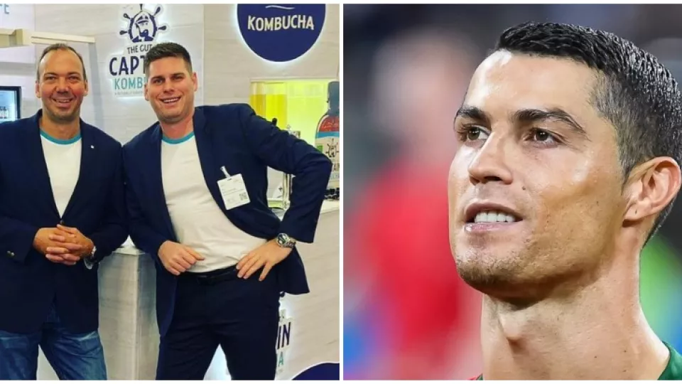 Peter Matúška a Matúš Vaverčák / Cristiano Ronaldo