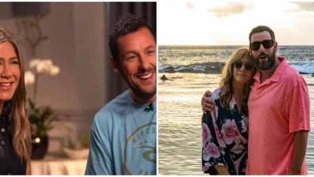 Adam Sandler a Jennifer Aniston.