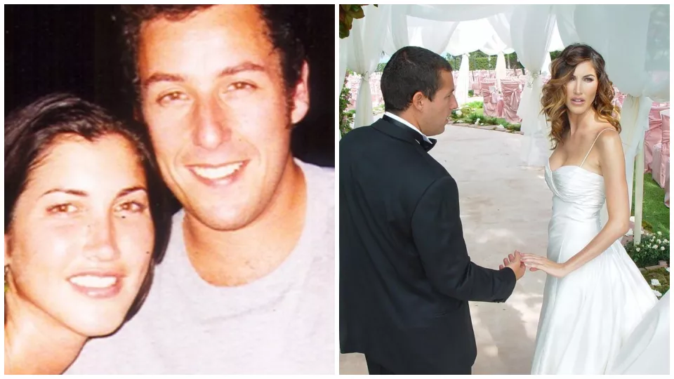 Adam Sandler s manželkou