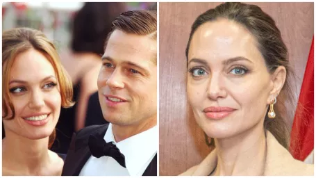 Angelina Jolie a Brad Pitt.