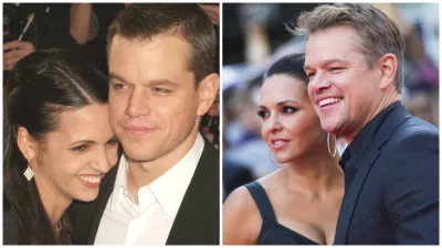 Matt Damon a Luciana Barrosová