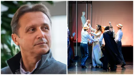 Mário Radačovský a muzikál Mata Hari, ku ktorému vytvoril choreografiu.