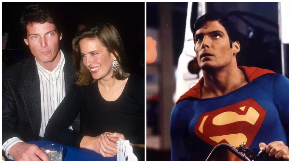 Christopher Reeve s manželkou Danou.