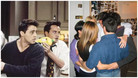 Matt LeBlanc a Matthew Perry / Predstavitelia Priateľov