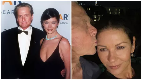 Catherine Zeta-Jones a Michael Douglas.