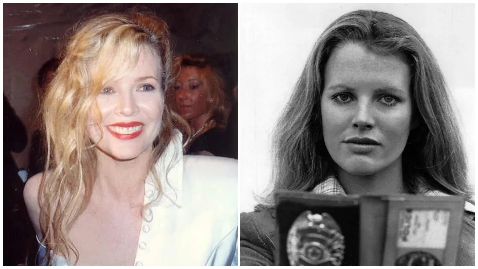 Vľavo: Kim Basinger v roku 1990, vpravo v roku 1977