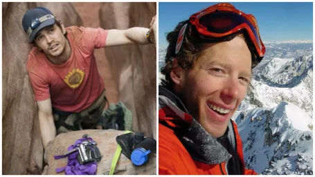 James Franco vo filme 127 hodín / Aron Ralston, ktorý skutočne prežil 127 hodín v štrbine