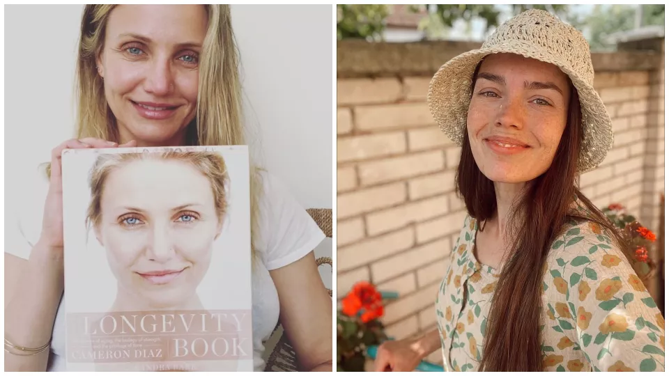 Cameron Diaz (vľavo) a Mária Bartalos (vpravo).