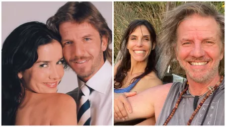 Facundo Arana a Natalia Oreiro / Facundo s manželkou Maríou