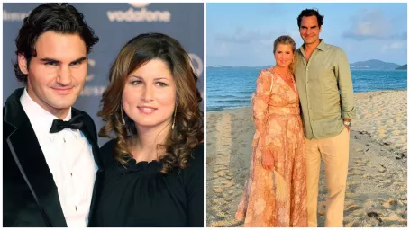 Roger a Mirka Federerovci