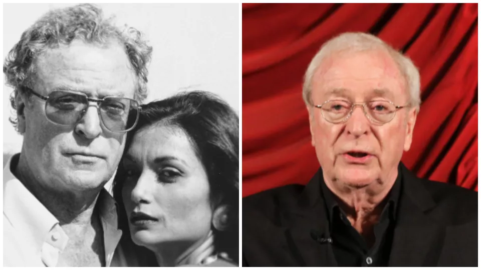 Michael Caine a manželka Shakira Caine.