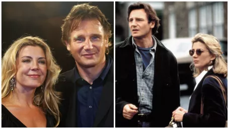 Liam Neeson s manželkou Natashou Richardson