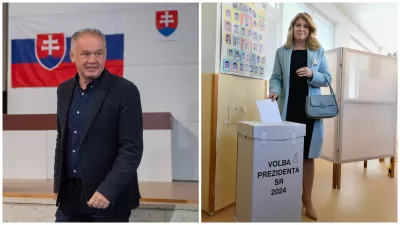 Andrej Kiska / Zuzana Čaputová