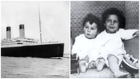 Titanic / Bratia Michel Marcel a Edmond Roger Navratil