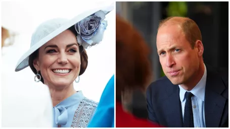 Princezná Kate a princ William.