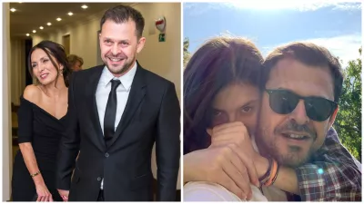 Alexander Bárta, Henrieta Mičkovicová a dcéra Esther.