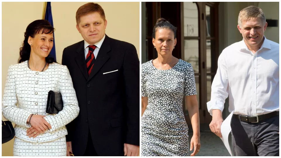 Robert Fico a Svetlana Ficová.