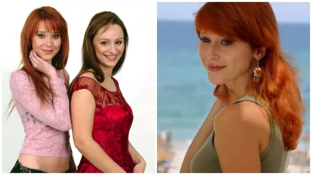 Kolegyne a posledné dve nevyradené finalistky reality šou Dievča za milión Michaela Suríniová (vľavo) a Karin Olasová (vpravo). / Finalistka Michaela Suríniová.