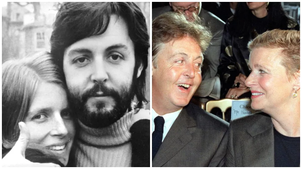 Linda a Paul McCartney