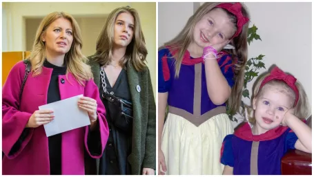 Zuzana Čaputová s dcérou Emmou / Lea a Emma Čaputové