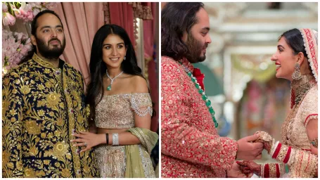 Anant Ambani s Radhikou Merčantovou.