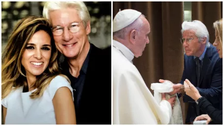 Richard Gere a Alejandra Silva Gere.