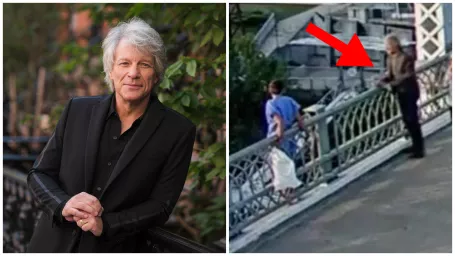 Jon Bon Jovi / Zábery zo záchrany