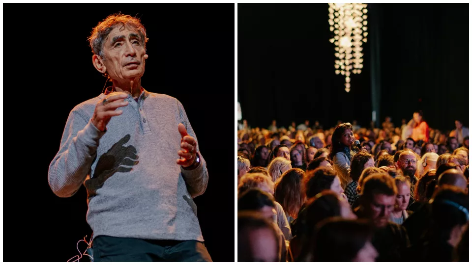 Gabor Maté v Bratislave.