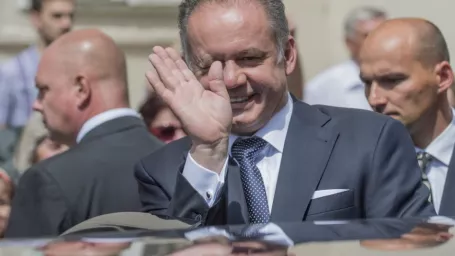 Na archívnej snímke prezident SR Andrej Kiska.