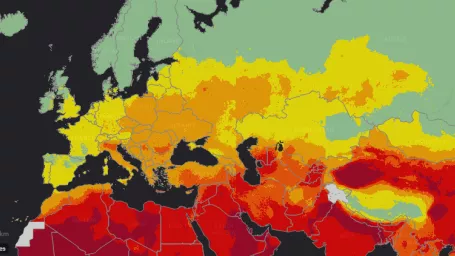 Mapa ukazuje, ktoré časti sveta sú najviac postihnuté znečistením ovzdušia.