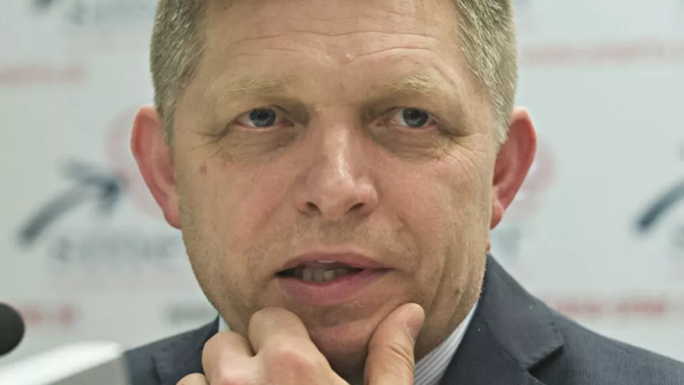 Premiér SR Robert Fico.