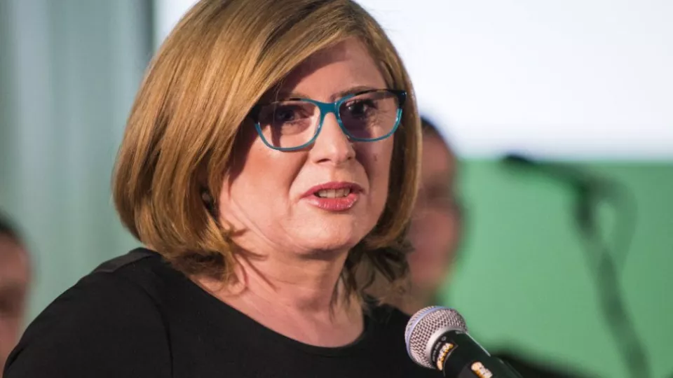 Na snímke ministerka pôdohospodárstva a rozvoja vidieka SR Gabriela Matečná.