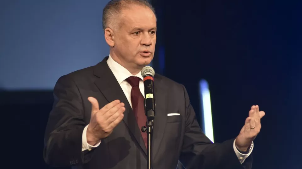 Na snímke prezident Andrej Kiska.