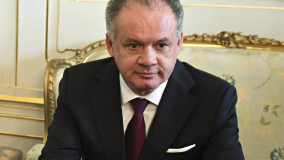 Na archívnej snímke prezident SR Andrej Kiska.