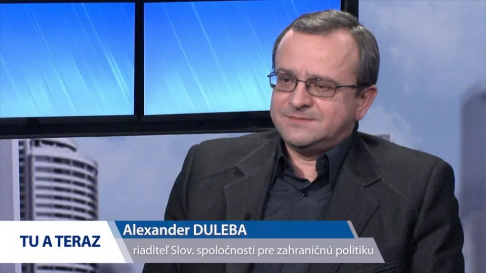 Na snímke Alexander Duleba.