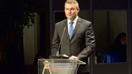 Na snímke podpredseda vlády SR pre investície a informatizáciu Peter Pellegrini.