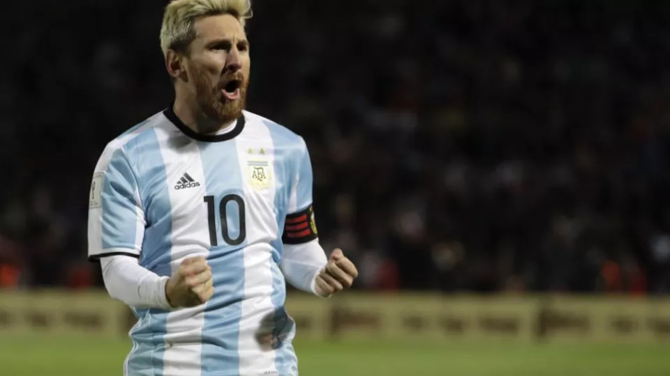 Argentínsky futbalista Lionel Messi.