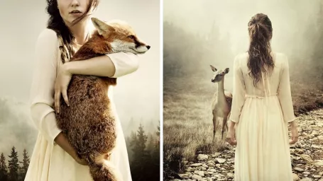 Fotografie Martina Stranka dokumentujú zachránené zvieratá uprostred prírody.