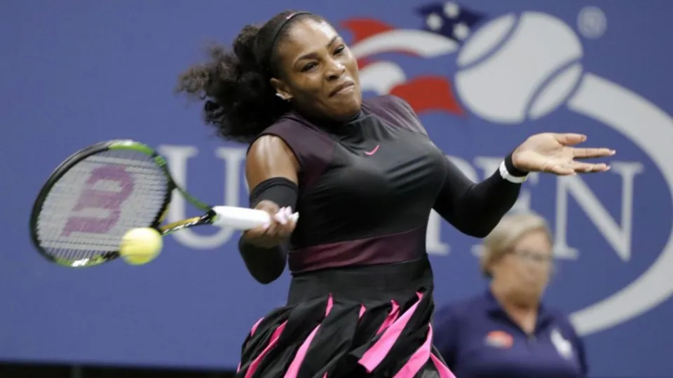 Americká tenistka Serena Williamsová.