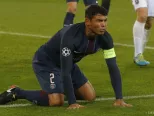 Na snímke kapitán PSG Thiago Silva, ailustračná snímka.